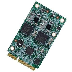 AIBooster-L2 Dual Intel Movidius Myriad X MA2485 VPUs mPCIe Deep Learning Accelerator Card, 2x4Gbit LPDDR4
