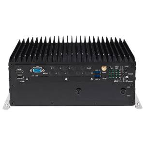 nROK-7252-WI2-C8S Embedded Railway Fanless PC Intel Core i7/i5/i3,Xeon 9,8th gen, 2xDDR4, VGA, 2xHDMI, 8xM12 PoE 802.3af/at, 2xM12 GbE, M12(2xUSB2.0), 2xUSB-A, DB15(CAN/DIO), DB9(audio), 3xCOM, U-blox M8N, 6xSIM, 2x2.5 SATA, 3xmPCIe, 2xM.2, SD, 24V/110VDC-in, -40..70C