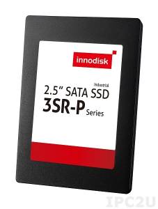 DRS25-B56D67SWCQB Innodisk 256GB SATA III 2.5&quot;&quot; SSD, 3SR-P High IOPS, SLC, 4 channels, 490/340 MB/s R/W Industrial SDD, Wide Temperature Grade -40 to +85C