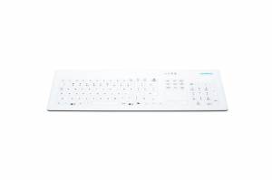 TKR-103-TOUCH-RF-KGEH-VESA-FR Desktop Keyboard, IP65 protection, 103 Keys, Tochpad, Numberpad, USB, Layout Franche, Operating temperature 0...+45C