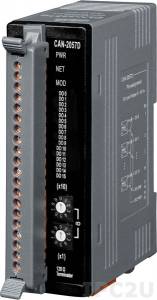 CAN-2057D 16-Channel Isolated Open-collector Digital Output, DeviceNet slave module