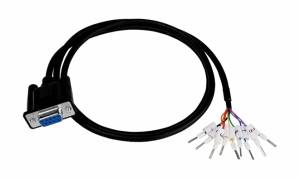 CA-090910-A 9-pin Female D-sub cable for I/M-7088 connector, 1 M, PVC, 50V max