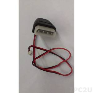 ATA power cable Power Cable 4P Female to 4P Male+2P Pitch 1.25mm, 5V