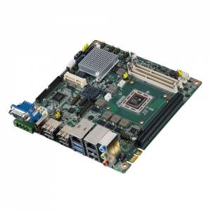 AIMB-226G2-00A1E Mini-ITX Card with AMD Quad Core RX-427BB 2.7GHz, 2xDP/HDMI/LVDS, AMD R-series+A77E, 2x204-pin DDR3-2133MHz SO-DIMM, 6xCOM, 12xUSB, 3xSATA III, 2xGbE LAN, 2xMini PCIe