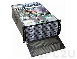 GHI-583-SATA 19&quot; Rackmount 5U Chassis, EATX, 1x5.25&quot; Slim/1x3.5&quot; Slim/2x2.5&quot;/24x3.5&quot; Hot Swap SATA HDD Drive Bays, without P/S