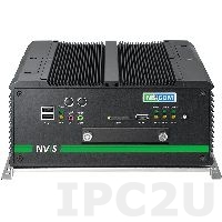 NVIS-3542 Embedded Surveillance Server, Support Intel Core i7/i5 CPU, Up to 8GB DDR3 RAM, DualDisplay VGA/DVI/HDMI, 6xUSB, 4xCOM, 2xGbit LAN, Audio, 2x2.5&quot; SATA HDD, 1xPCIe x1, Mini-PCIe Slots, SIM Card Slot, 9..+30V DC-In