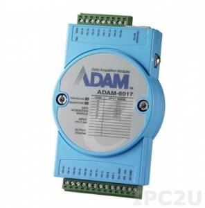 ADAM-6017-CE 8-ch Isolated Analog Input Modbus TCP Module with 2-ch DO