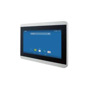 W07FA3S-GCO1 Fanless Panel Computer 7&quot; TFT LCD, 1024x600, projected capacitive touch, Freescale Cortex A9 iMX6 Dual Core 1.0GHz, 1GB RAM, 16GB eMMC, 1xUSB, 1xUSB OTG, 1xGbE LAN, 2xRS232/422/485, Micro SD, IP65 Front, 9...24VDC-in, OS: Android 6