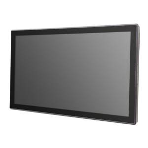 DM-121PW/VM-2100 21.5&quot; FHD Modular Touch Monitor, 1920x1080, 300 cd/m2, IP65 Front, PCAP touch,1x VGA, 1xDVI, 1xDP, 1xUSB/COM touch interface, 9..+48VDC-in, -10..60C Operating temperature