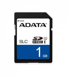 ISDD361-001GW 1GB ADATA Industrial SD Card ISDD361, 3D SLC BiCS3, R/W 20/15 MB/s, 60K P/E cycle, Wide Temperature -40...+85C
