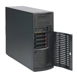 iROBO-ST107-V5 Midi Tower Server, Intel Core i3/i5/i7/Xeon E3-1200v5 LGA 1150 CPU Socket, max 64GB ECC/non-ECC DDR4 RAM, 2x Gbit LAN Intel i219LM/i210AT, 2xUSB2.0/ 2xUSB3.0 rear, 2xUSB2.0 Front, DP, DVI-D, HDMI, VGA for IPMI2.0, 600W PSU