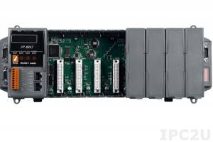 iP-8847 8 slots Faster CPU (80 MHz) Dual Ethernet ISaGRAF PAC 80186, 80MHz, 10/100 Mbps