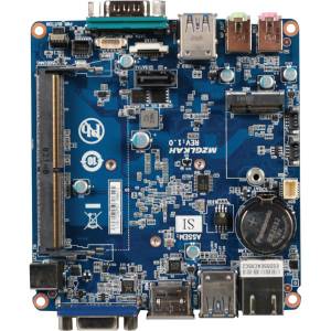 QBi-4000B Embedded Compact Board, Intel Celeron N4000 1.1 GHz CPU, 1x DDR4 SO-DIMM, 1xHDMI, 1xGbit LAN, 2xUSB 3.0, 2xUSBx2.0, 1xRS-232, 2xSATA, M.2 E-Key, Audio, 12..19V DC-In