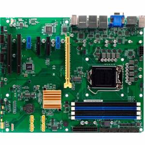 NEX-913 Industrial ATX Motherboard, LGA1151, Intel 8/9th Gen CPU, Up to 64GB DDR4 RAM, 2xGbE LAN, VGA, HDMI, DP, 6xUSB3.2, 4xUSB2.0, 6xCOM, 4xSATA, 1x8-bit DIO, 1xPCIe x16, 2xPCIe x4, 2xPCIe x1, 2xPCI, 2xM.2, Audio, 12VDC-in ATX, 0..60C