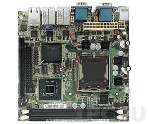 KINO-9654G4-R10 Mini-ITX Intel Core 2 Quad/Core 2 Extreme LGA775 CPU Card with VGA, 4xGb LAN, 2xSATAII-300, Audio, 1xPCI Express x16 Expansion Slot