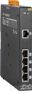 NSM-205PSE-24V Industrial Smart Ethernet Switch with 5 10/100 Base-T Ports, 4xPoE