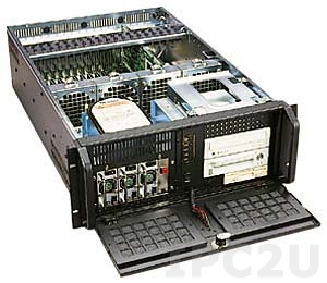 GH-432SR 19&quot; Rackmount 4U Chassis, 19 Slots, 3x5.25&quot;/1x3.5&quot; FDD/2x3.5&quot; HDD Drive Bays, without P/S