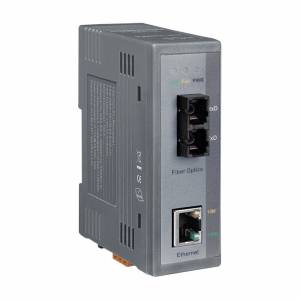 NS-200AFC-T Industrial 10/100 Base-T to 100 Base-FX Fiber Optics (Multi-mode, SC connector) Converter