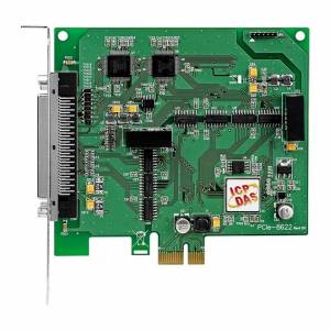PCIe-8622 PCI Express, 200 kS/s, 16-bit, 16-channel Simultaneously Sampled Analog Input board with 2-channel 16-bit Analog Output and 12-channel Isolated DIO (RoHS)