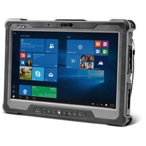 Getac-A140-Basis Rugged Tablet PC 14&quot; FHD (1920x1080) 800 nits, Projected Capasitive Multi-Touch, Intel Core i5 2,3GHz,4GB DDR4, 128GB SSD, Micro SD, 2xLAN, WLAN 802.11ac, Bluetooth, HDMI, 3xUSB, Win 10 Professional, -20 to 60C Operation Temperature