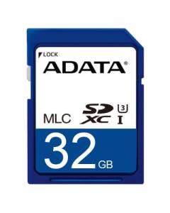 IDC3B-032GT 32GB ADATA Industrial SD Card IDC3B, MLC, R/W 95/41MB/s, 3K P/E cycles, Wide Temperature -40...+85C