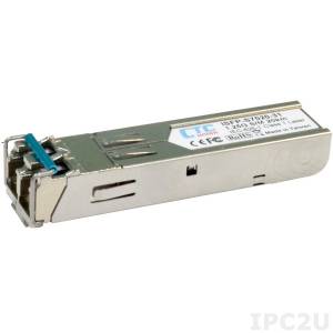 ISFP-S5020-WB-E Industrial SFP module, 100Base-FX WDM B type LC port, 20km distance, -40.. +85C Operating Temperature