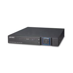 HDVR-1635 16-Channel 5-in-1 Hybrid Digital Video Recorder with AHD/TVI/CVI/CVBS and ONVIF IP Cameras, H.265/H.264, Motion Detection, Video Blind/Loss Event, Multiple Languages, 1*SATA HDD, 2*USB, HDMI/VGA, 2-Way Audio, RS485, PLANET Easy-DDNS, CMS, Mobile APP