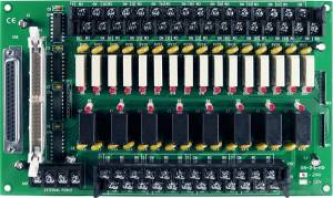 DB-24PRD/24 24 Channels Power Relay (24V) Daughter Board, Opto-22 Compatible, DB37 Connector