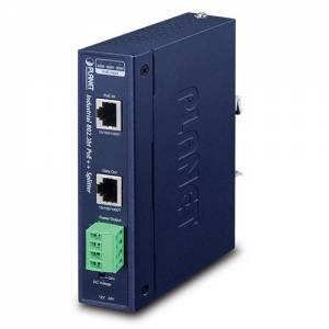 IPOE-173S Industrial Gigabit Power-over-Ethernet Splitter, PoE Input/Data output port 10/100/1000 BASE-T RJ-45, 48-56VDC Input Voltage, up to 90 W PoE Output, -40..+75C Operating Temperature
