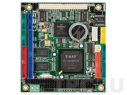 VDX-6357RD PC/104 Vortex86DX 800MHz CPU Module with 256MB RAM, VGA CRT/LCD, 3xLAN, 4xCOM, 2xUSB, GPIO, PWMx16