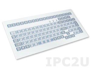 TKS-104a-MODUL-PS/2 Panel Mount Industrial IP65 Keyboard, 104 Keys, PS/2 Interface