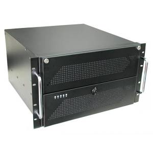 GHI-611ATXR 19&quot; Rackmount 6U Chassis, ATX motherboard, 4x5.25&quot;/1x3.5&quot;FDD/1x3.5&quot;HDD Drive Bays, for Single PS/2 Size Power Supply