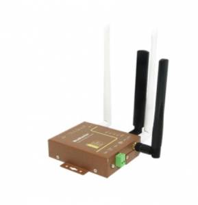 WR224-WLAN+LTE-G Industrial IP30 Compact LTE/WiFi Router, 4-Port 10/100Base-TX, LTE-G, 4xRP-SMA, 2xSIM, 9..30VDC, -40..70 C Operating Temperature
