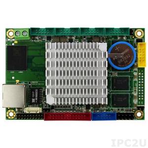 VDX2-6518-1G-S Vortex86DX2 Tiny CPU Module 1GB DDR2, VGA, LCD, LVDS, LAN, 4xCOM, 2xUSB, SD card slot, PWM