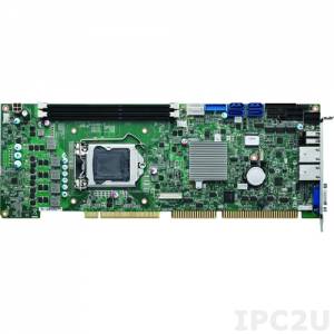 PEAK-779VL2 PICMG 1.0 Full-Size SHB CPU Card, Intel B75 PCH, LGA1155, Intel Core i3/i5/i7/Quad core processor, 2xDDR3 DIMM, 1xVGA, 2xGbE, 4xSerial ATA Ports, 4xRS232
