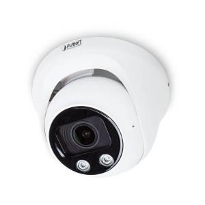ICA-M4580P H.265 5 Mega-pixel Smart IR Dome IP Camera with Remote Focus and Zoom with 2.7..15mm Motor Lens with 5x Zoom, SmartSens CMOS sensor, H.265(+)/H.264(+)/MJPEG, 802.3af PoE, 25M Smart IR, ICR, WDR, 3DNR, ROI, ONVIF, IP67, Audio In