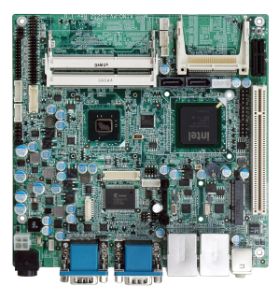 KINO-PVN-D5251-R10 Mini ITX SBC with Intel Atom D525 1.8GHz/1MB L2 cache, DDR3,VGA/ DVI-I DL/ HDMI by Nvidia GT218, Dual GbE, Audio, USB 2.0, SATA II