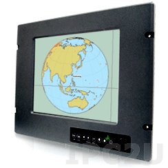 R10L100-MRM2/EAT/R 10.4&quot; TFT LCD Industrial Rugmate Marine Bridge System Display, ELO Resistive Touch Screen, VGA/AV/DVI Input, Front Ranel IP65