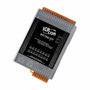 ET-7242-UT Ethernet I/O Module with 2-port Ethernet Switch, with 16-ch DO (RoHS), -40...+75C