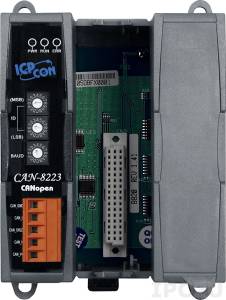 CAN-8223 2-slot CANopen Remote I/O Station