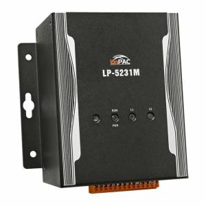 LP-5231M PC-compatible Cortex-A8 1GHz Industrial Controller, 512Mb Flash, 512Mb SRAM, VGA, 2xRS-232, 2xRS-485, 1xUSB, 1xEthernet, Linux 3.2.14, with 1 Expansion Slot, metal case