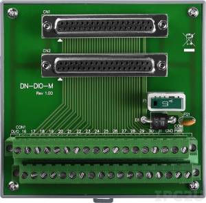 DN-DIO-M Universal termination board for digital I/O (RoHS), up to 50V