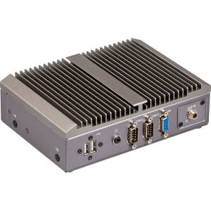 QBiX-Pro-ADLA1235H-A2 Fanless Embedded System, Intel 12th Gen Core i5-1235U 1.3GHz CPU, Up to 64GB DDR4 RAM, 2xHDMI, 2x2.5GbE LAN, 4xUSB 3.2, 2xUSB 2.0, 3xRS232/422/485, 1x8-bit GPIO, 1x2.5&quot; Drive Bay, 1xMini PCIe with SIM, 2xM.2, Audio, 12-36VDC-in Jack with PSU, 0..50C