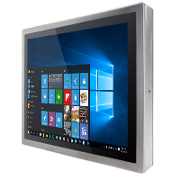 R19IB3S-SPM169 Rugged Fanless Panel PC 19&quot; TFT LCD 1280 x 1024, projected capacitive touch, Intel Celeron N2930 1.83GHz CPU, 4GB DDR3L, 64GB SSD, IP69 connectors (2xUSB, LAN, COM, AC), power adapter AC DC, w/o OS