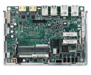 NANO-ULT3-i7 EPIC SBC supports Intel 14nm 6th Gen Mobile i7-6600U Dual Core up to 3,4 Ghz (15W) on-board CPU ( ULT ) with HDMI/LVDS/iDP, Dual PCIe GbE, 4xUSB 3.0, 3xUSB 2.0 internal, 1x PCIe Mini Full Size, 1 x PCIe mini halfsize, SATA 6Gb/s,audio