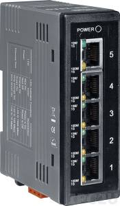 NS-205G Industrial Smart Ethernet Switch with 5 10/100/1000 Base-T Ports