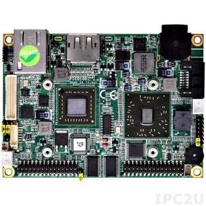 PICO100PGA-T40E Pico-ITX Mainboard with AMD G-Series APU T40E 1GHz with DisplayPort/LVDS, Gigabit Ethernet, 2xCOM, 4xUSB, Audio