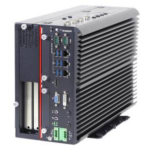 MEGA-3112 High-Performance GPU Computer, Intel 8th/9th Gen Core i3/i5/i7 CPU, VGA, DVI-D, DP, 3xGbE, 6xUSB 3.2, 6xRS232/422/485, 2x mSATA, 4x2.5&quot; SATA Bay, 1xPCIex16, 1xPCIex8 slot (4 lane), 9..48VDC, -40..60C operating temp
