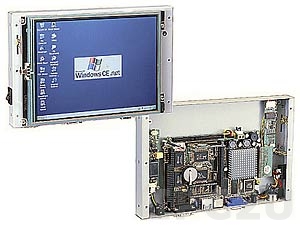 VOX-084-TS 8.4&quot; TFT LCD Panel PC with Touch screen, Vortex86DX2 800MHz VDX2-6526-2 CPU Board, 512MB DDR2 RAM, VGA, LAN, COM, USB, CompactFlash Socket, 47W Power Adapter