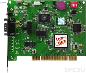 PISO-CPM100U-D One standalone intelligence CAN communication board, CANopen firmware, 9-pin D-sub connector
